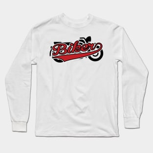 Biker Long Sleeve T-Shirt